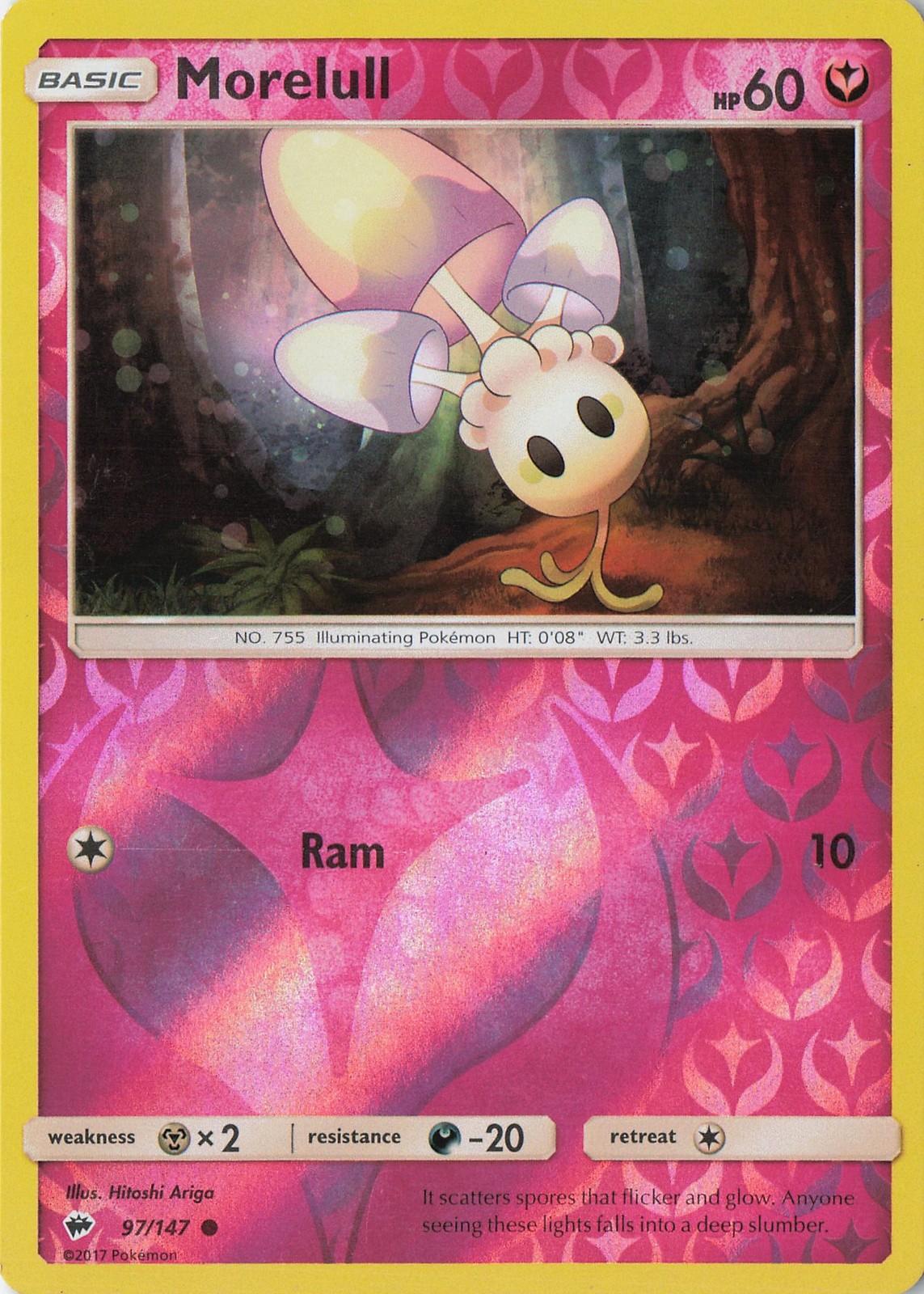 Morelull Reverse Holofoil [SM03 - 97/147]LP