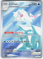 cetitan pokemon card value stage 1 PSA 10 Uta SV7a Pokemon Card TCG Cetitan -