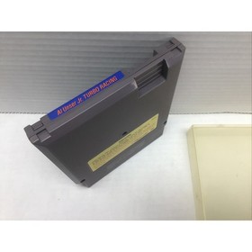 Al Unser Jr Turbo Racing Nintendo NES Game Manual and Case Tested