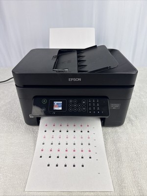 Epson WorkForce WF-2830 All-In-One Inkjet Printer WiFi, Works Great  