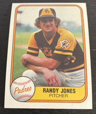 1981 Fleer - Randy Jones - San Diego Padres - #487