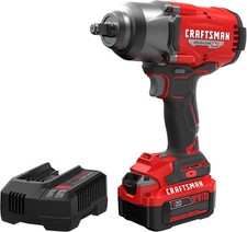 Craftsman V20 Rp Cordless Impact Wrench Battery And Charger Cmcf940m1