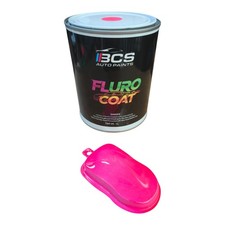 Fluro Pink Paint 1 litre Base Coat Fluorescent Car Hobby 