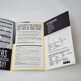 Tomcat Alley (Sega CD) Complete CIB w/ Registration Card - TESTED