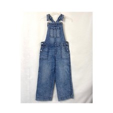 Jordache Girls Straight Leg Blue Denim Overalls / Size XL 14/16