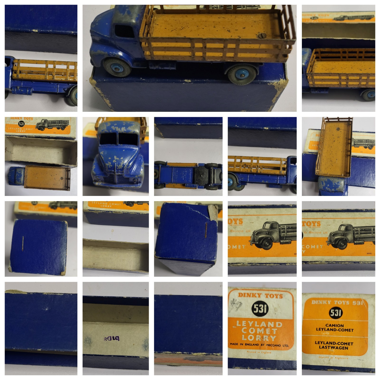 Dinky 531, Leyland Comet Lorry - Free Price Guide & Review