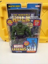 ToyBiz Marvel Legends Galactus Series GREEN HULK 1st APPEARANCE Galactus Baf NEW
