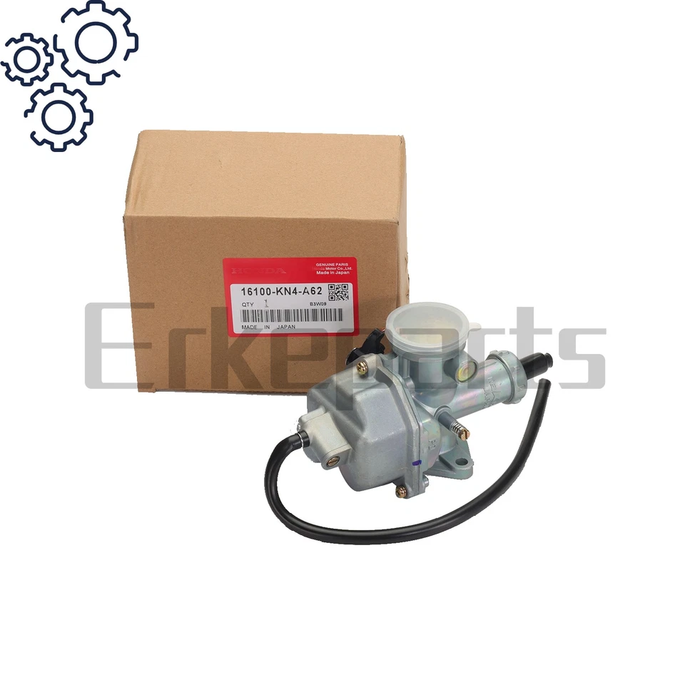 New OEM CARBURETOR ASSY 04-05 CRF100F 01-03 XR100R 16100-KN4-A62 Foto 2 de 4