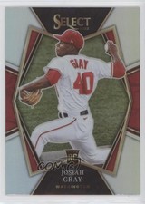 2022 Panini Select Premier Level Holo Silver Prizm Josiah Gray #102 04o2