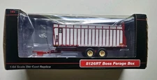 New In Box Spec Cast 1/64 Red & White Meyer 8126RT Boss Forage Trailer MEY-001