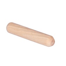 50pcs Cabinet Drawer Round Fluted Wooden Craft Dowel Pins Rods M6 30