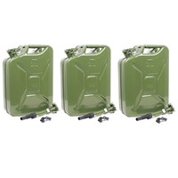Benzinkanister Dieselkanister Kraftstoffkanister 20L AusgießEr Halter 3Er Set