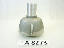 Coda terminale marmitta Gilera 150 interasse fori 96 - 72 mm NUOVO fondo di m...