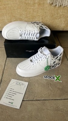 Nike Air Force 1 x COMME des GARÇONS SHIRT x Supreme – White/Black