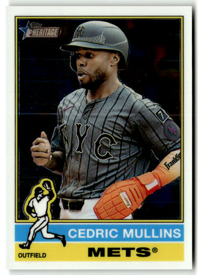 2025 Topps Heritage MLB Baseball No. 600 Cedric Mullins