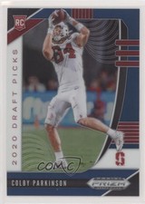 2020 Panini Prizm Draft Picks Rookies Blue Colby Parkinson #135 g6p
