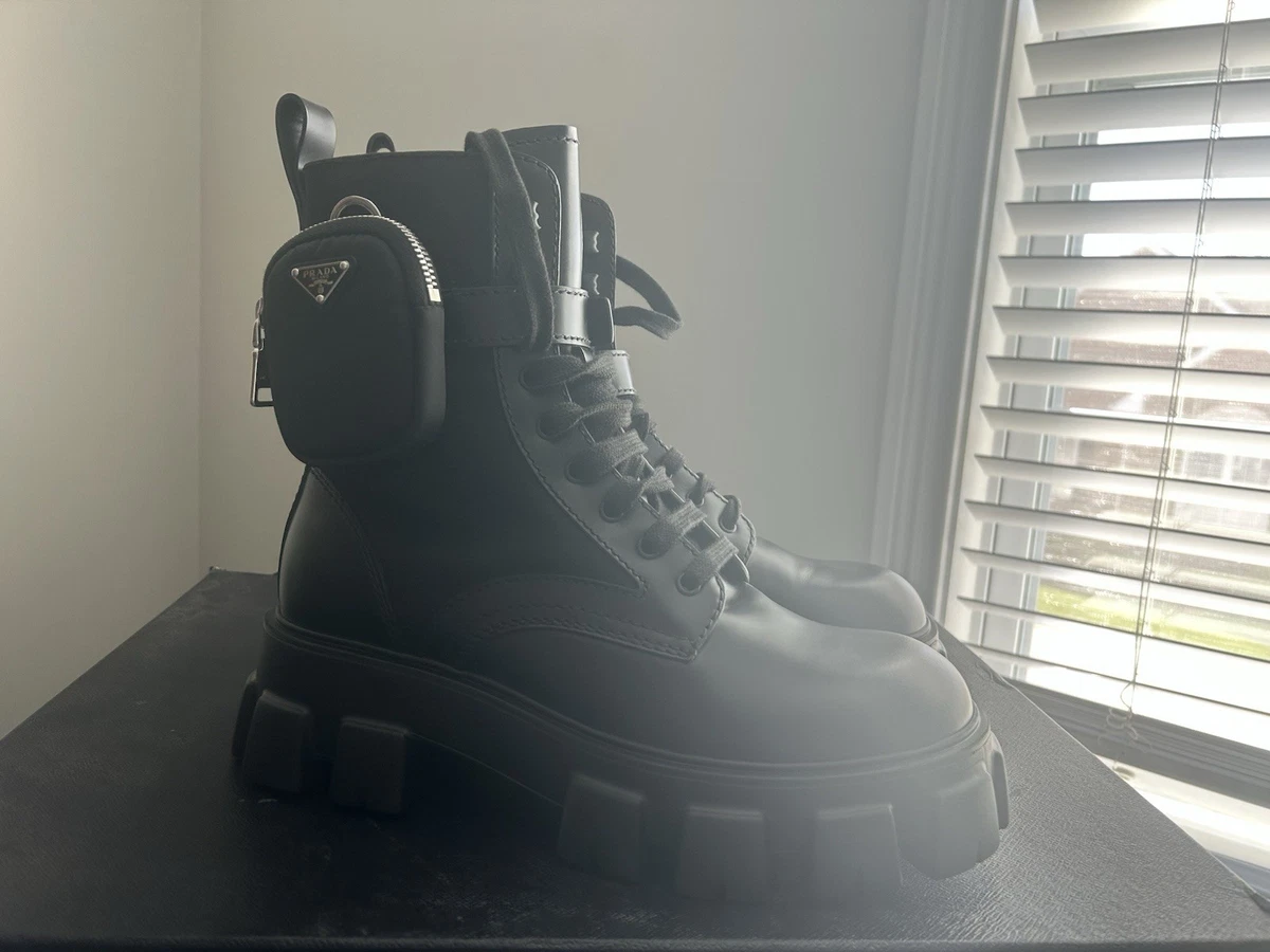 PRADA Women's Lace Up Boots for sale | eBay