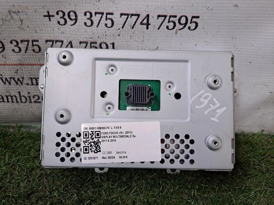 DISPLAY MULTIFUNZIONE COMPUTER DI BORDO PER FORD Focus Berlina 5° Serie BM5T-18 - Immagine 3 di 4