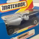 Vtg. Matchbox Jaguar SS100 Convertible MB47 Collection Card Inside Blue Box