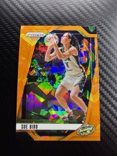 SUE BIRD 2024 Panini Prizm WNBA Orange Cracked Ice #112 Seattle Storm