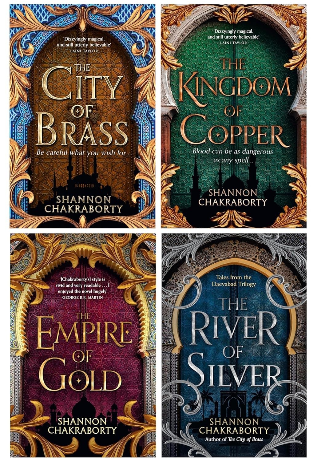 Daevabad Trilogy Collection 4 Books Set By S. A. Chakraborty City of Brass