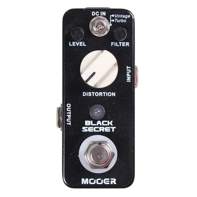 Mooer Audio Black Secret - Verzerrer für Gitarren