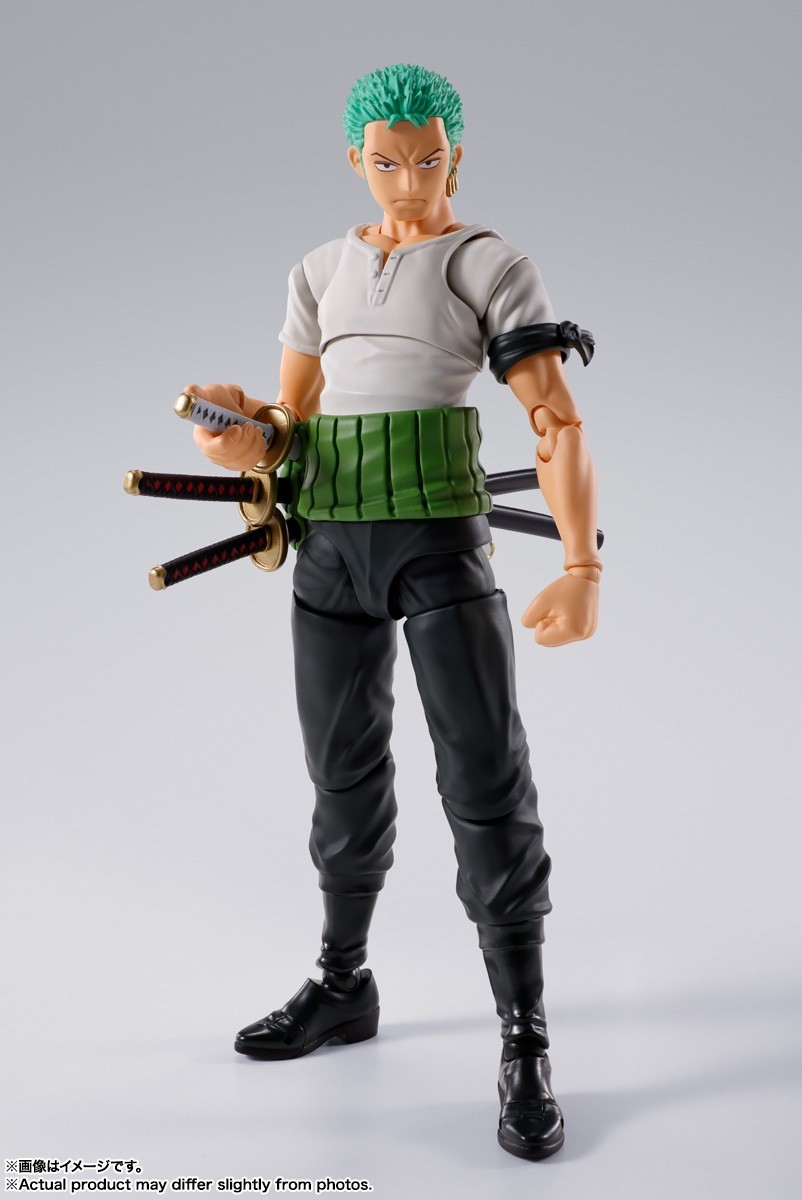 S.H. Figuarts One Piece Roronoa Zoro 6 in Action Figure - BAS64930