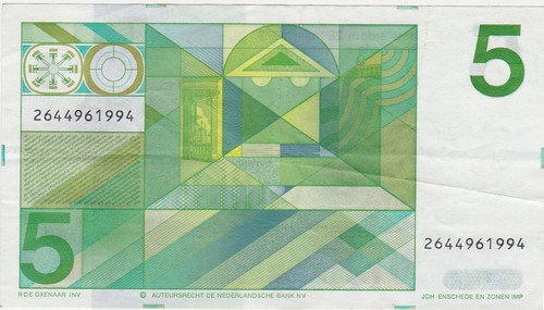 Netherlands 5 Gulden 1973 XF - Picture 2 of 2