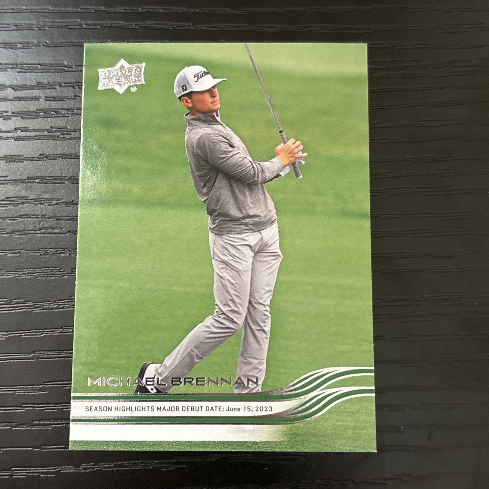 2026 Upper Deck - Wyndham Champion Michael Brennan #75 (RC)