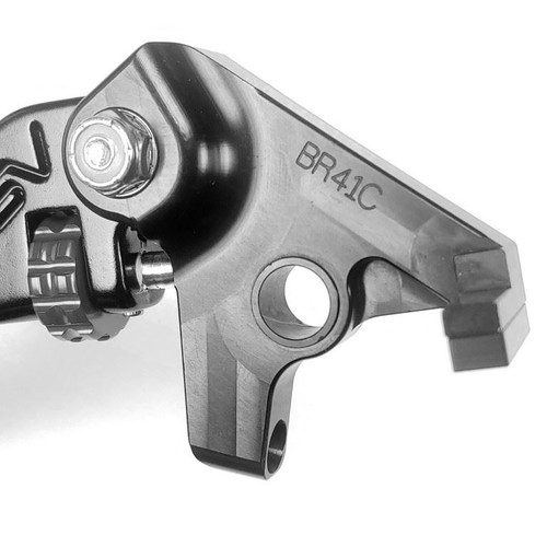 ASV C5 Brake Lever Regular Length Satin Grey & Silver YAMAHA Tracer 7 2020-2025 - Picture 3 of 3