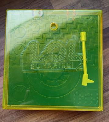 #ad LOL Surprise MGA Yellow Record Player Turntable Toy w Sound Tested Works $10.00