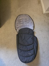 Image of EGG Pram Footmuff In Graphite Grey