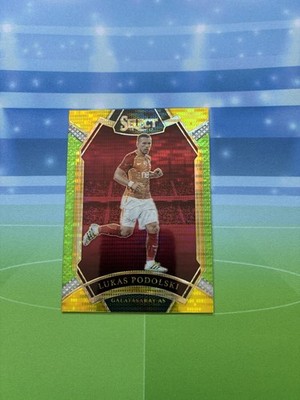 2016-17 Panini Select Field Level Lukas Podolski Multi Color Galatasaray