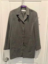 Travis Ayers Women's Dark Green Blazer Size 6 - FREE SHIPPING