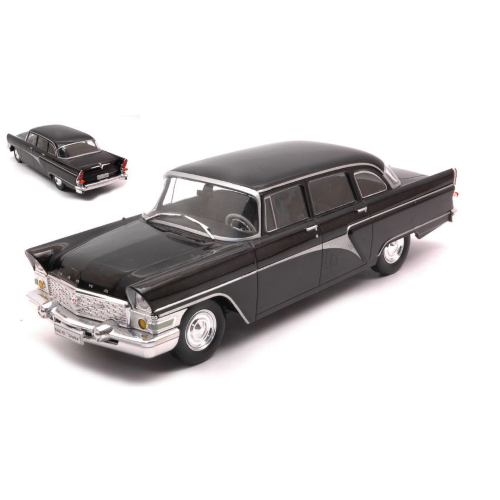 Gaz 13 Chaika 1959 Black 1:24 Whitebox Auto Stradali -D- Neues Modell-image