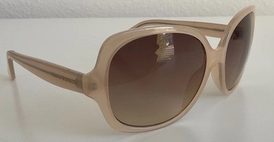 Calvin Klein Womens Sunglasses CK19538S Light Beige Gradient Lens Oversized