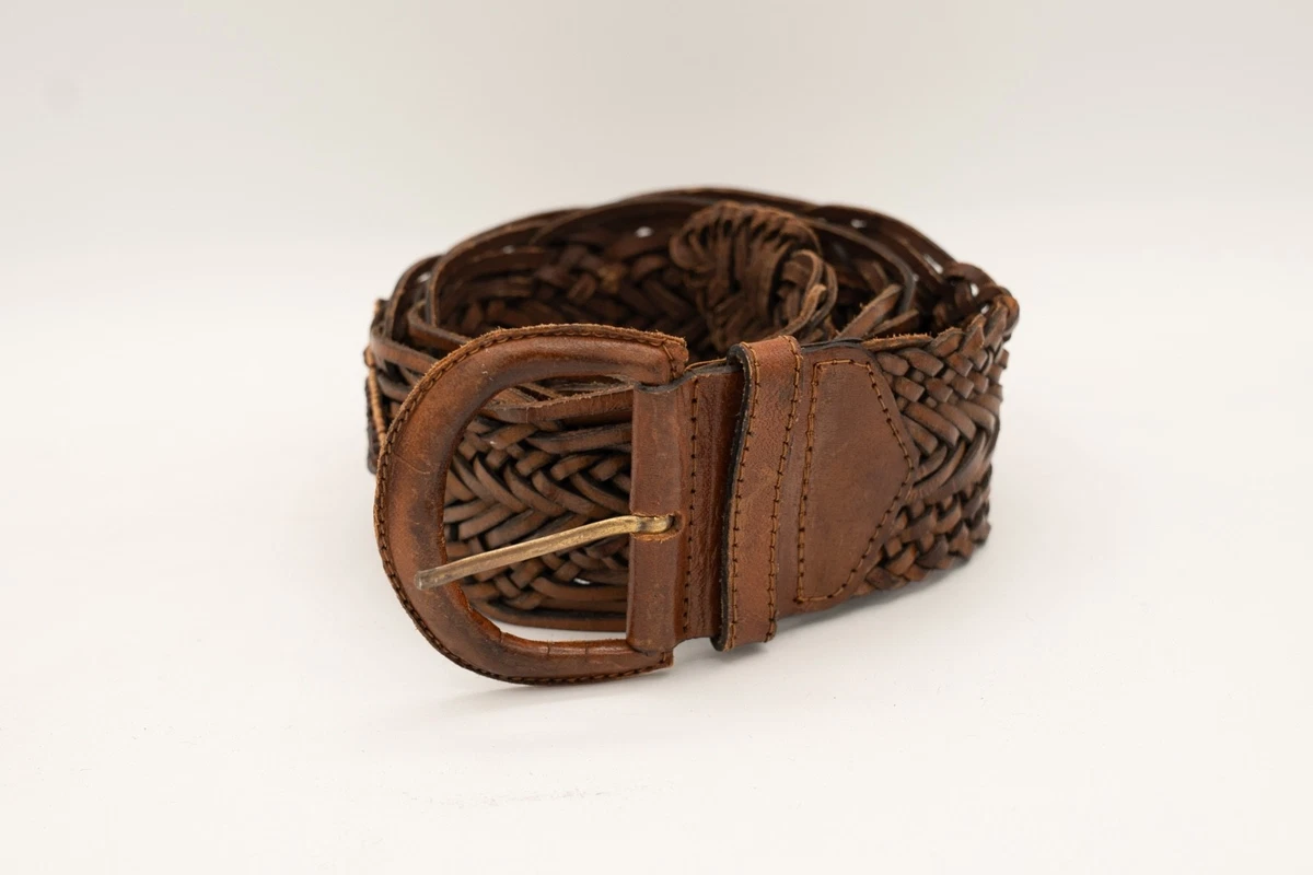 Brown Handmade Braided Belts for Women for sale | eBay display picture 1