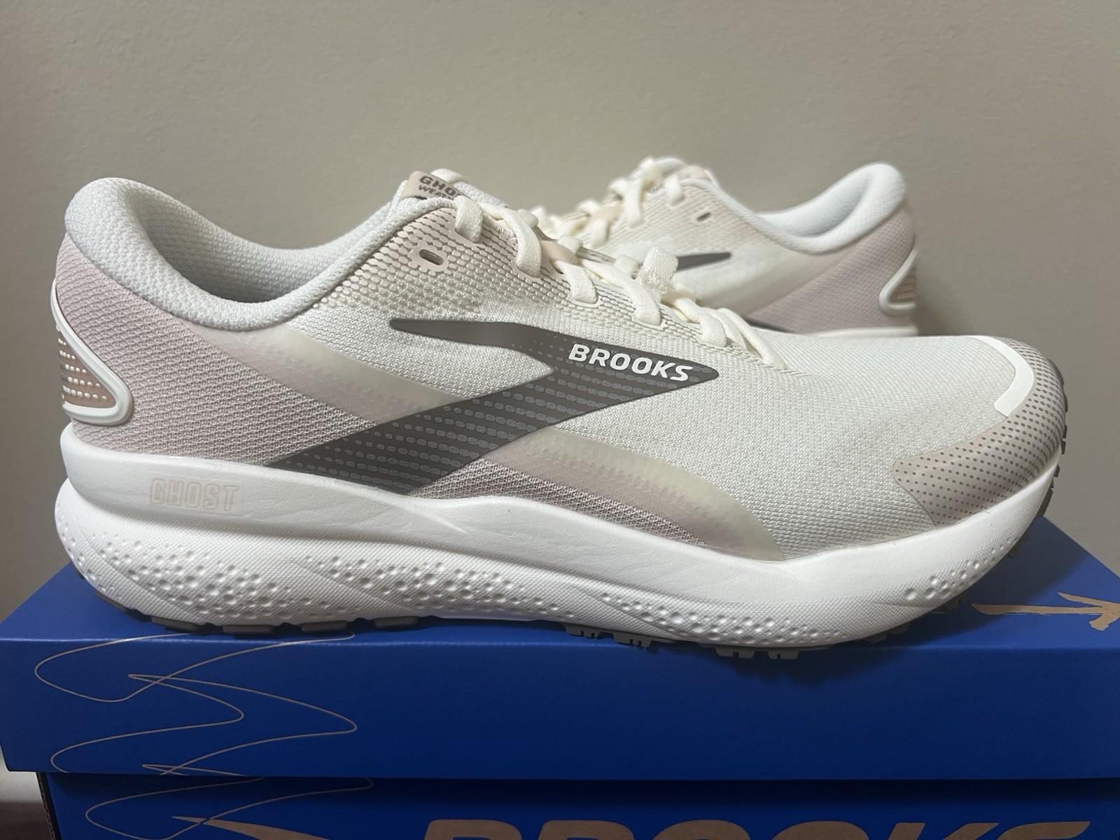 Women's Brooks Ghost 16 Weatherized Almond Peach Coconut Fal