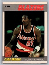 1987-88 Fleer #30 Clyde Drexler
