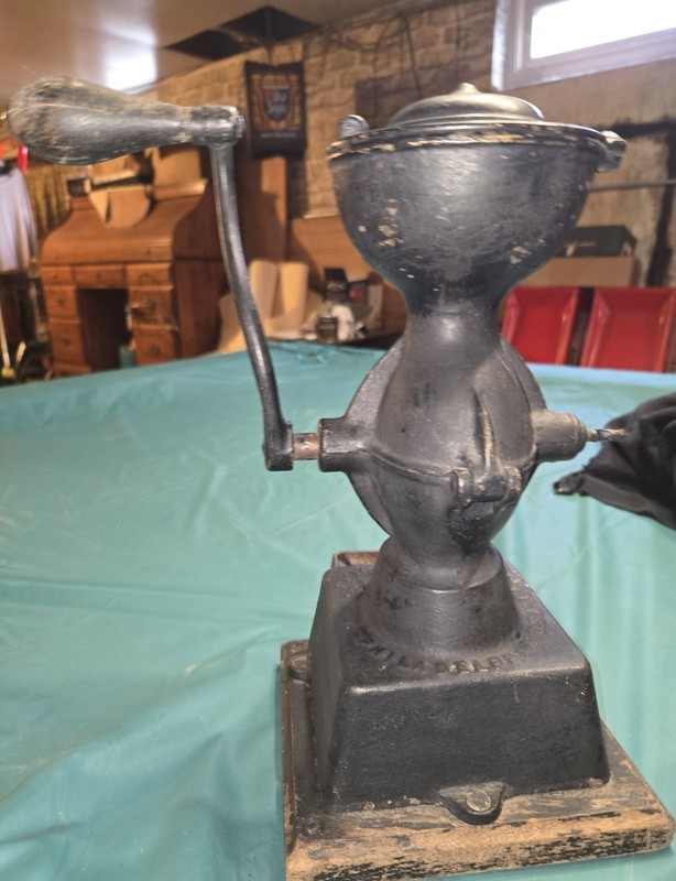 Antique Iron Enterprise MFG Co. Philadelphia No. 1 Coffee Grinder