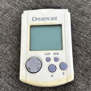 Sega Dreamcast White VMU Visual Memory Unit HKT 7000 Official