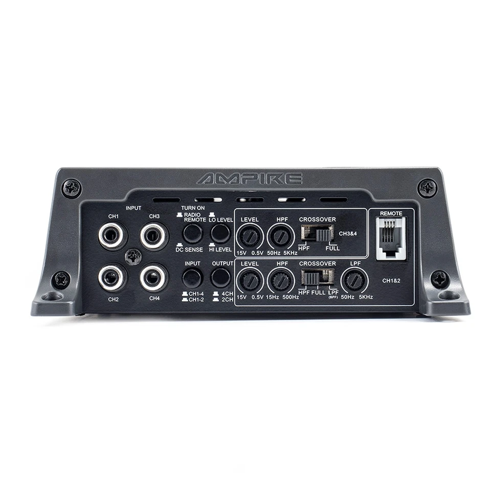 Ampire MBM4.24V-4G 4-Kanal Class D 24V Verstärker 4x 110W (2Ω) 4x 75W (4Ω) Sound - Bild 3 von 4