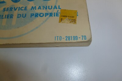 1977 Yamaha YZ80D Owner's Service Maintenance Manual – Official OEM Literature 2 thumbnail image