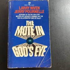 The Mote In God’s Eye By Jerry Pournelle (1974) Pocket books First Print