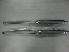 Big Dog Motorcycles OEM +2 CHROME Front End Fork Leg Assy Pitbull Mastiff Coyote