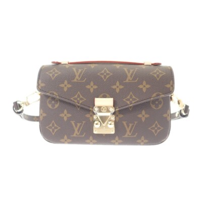Louis Vuitton Pochette Metis EW Handbag 3WAY Bag Monogram Canvas
