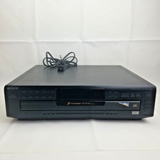 Sony CDP-CE305 5 Disc CD Changer -Tested No Remote
