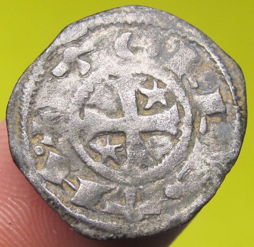 MEDIEVAL SPANISH KNIGHTS TEMPLAR CROSS COIN EUROPEAN CRUSADER 11 - 12th C (3) - Picture 4 of 11