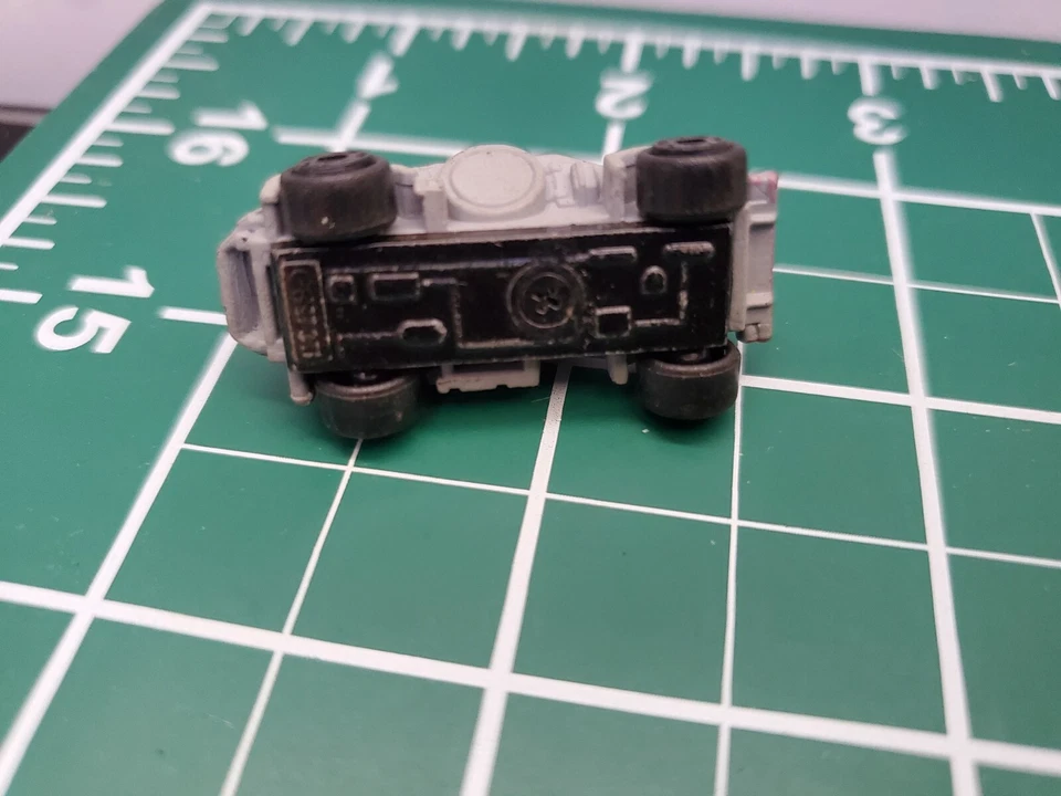 Vintage Micro Machines GI Joe Vs Cobra Mini Gray Maroon Tank 1997 - Image 4 of 4