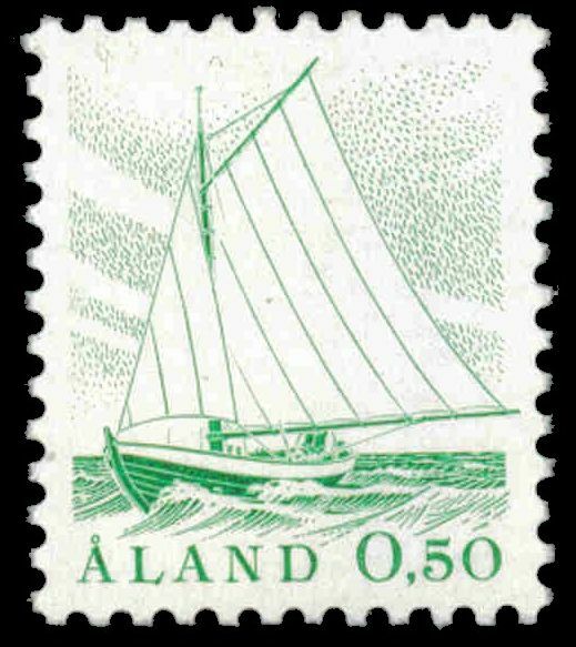 ❝ailand❞ ALAND ISLANDS 3 - Gaff-Rigged Sloop Ship (pa90063+) | eBay